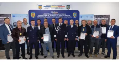 Stire din Eveniment : Momente emoționante la IPJ Constanța. Polițiști premiați și avansări înainte de termen