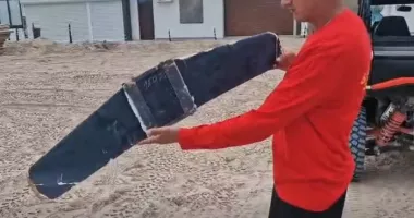 Stire din Eveniment : UPDATE Alertă la Eforie Nord. Un posibil fragment de dronă este analizat de autorități