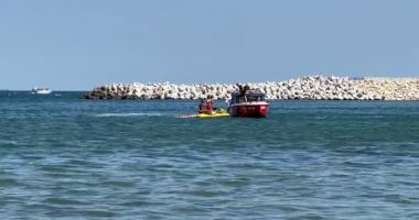 Update. Intervenţie de urgență, la Constanţa, pentru căutarea unei persoane dispărute în mare