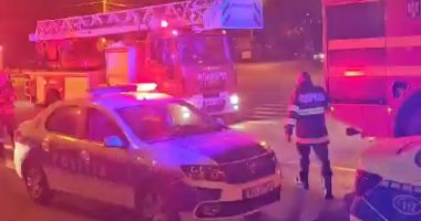 Update. VIDEO! INCENDIU LA O BENZINĂRIE DIN CONSTANȚA! Mobilizare de forțe pentru stingerea focului - 4
