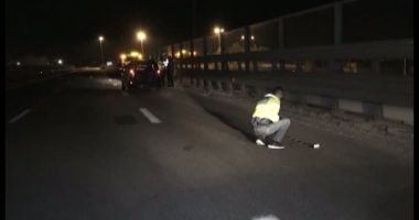 Împușcături pe Autostrada A1 București - Pitești. Poliția a intervenit