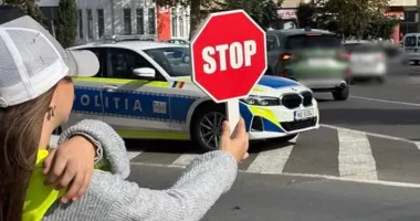 Copil de 13 ani, implicat într-un accident rutier la Constanța. Polițiștii trag un semnal de alarmă