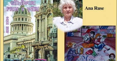 Stire din Cultură-Educație : Scriitoarea Ana Ruse lansează două cărți