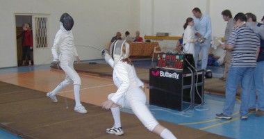 Stire din Sport : Sala "Tomis", luată cu asalt de micii "mușchetari"