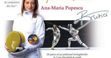 Stire din Sport : O spadasină de aur. "Ai grijă de campionul din tine!"