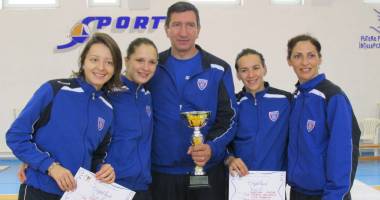 Galerie foto. Scrimă: CSA Steaua a cucerit Cupa României la spadă feminin echipe - 3