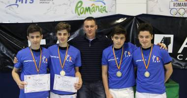Stire din Sport : Scrimă: CSA Steaua 1, câștigătoarea Campionatului Național de sabie cadeți
