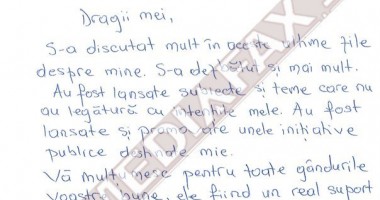 FOTO - Scrisoarea din închisoare a lui Gică Popescu - 2