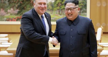 Stire din Actualitate : Secretarul de stat american Mike Pompeo  va vizita din nou Coreea de Nord
