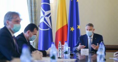 Ședință la Cotroceni privind măsurile de gestionare a epidemiei