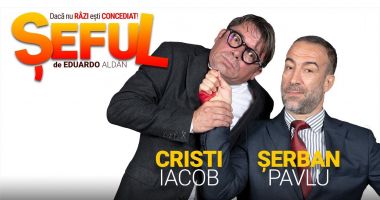 Stire din Cultură-Educație : "Șeful" ajunge, săptămâna viitoare, la Casa de Cultură din Constanța
