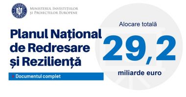 Stire din Economie : Se înființează structurile care vor pune în practică PNRR-ul