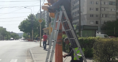 Se schimbă semafoarele la Constanța! Iată unde a fost montat noul model - 2