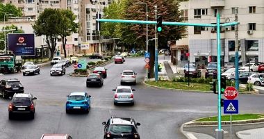 Semafoare inteligente la intersecția de la Capitol, din Constanța