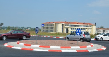 Stire din Eveniment : Un nou sens giratoriu în Constanța,  la Campus