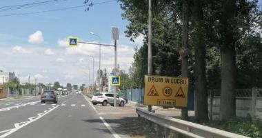 RESTRICȚII DE VITEZĂ. Se amenajează sensul giratoriu de la Lumina! - 2