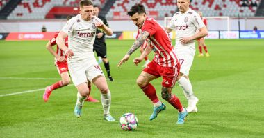 Stire din Sport : Victorie în deplasare pentru CFR Cluj, 2-1 cu Sepsi OSK, în play-off-ul Superligii