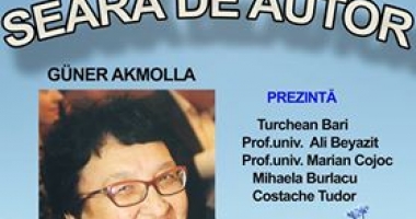 Seară de autor dedicată scriitoarei Güner Akmolla