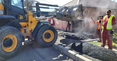 Stire din Social : Se reabilitează zona pietonală din cartierul Palazu Mare