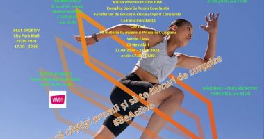 Stire din Cultură-Educație : Astăzi se deschide Săptămâna Europeană a Sportului la Constanța
