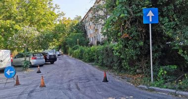 Resistematizare rutieră. Dublu sens de circulaţie, pe strada Pictor Ștefan Luchian din Constanţa
