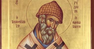 Stire din Cultură-Educație : Creștinii îl sărbătoresc pe Sfântul Spiridon, făcătorul de minuni