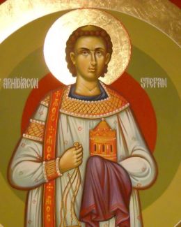 Stire din Cultură-Educație : Biserica îl prăznuiește pe Sfântul Ștefan, întâiul martir creștin