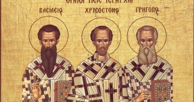 Stire din Cultură-Educație : Cei trei sfinți ierarhi din luna lui Gerar