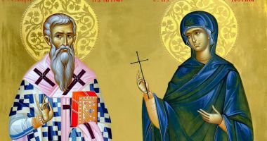 Ortodocşii îi cinstesc astăzi pe Sfântul Sfinţit Mucenic Ciprian şi Sfânta Muceniţă Iustina fecioara