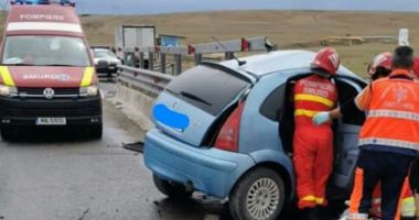 GALERIE FOTO - VIDEO / Accident grav, în județul Constanța. O victimă este încarcerată