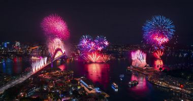 GALERIE FOTO. Spectacol de artificii la Sidney, în noaptea dintre ani - 2