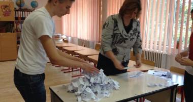 Și elevii din Medgidia au votat - 2