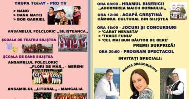 Încep "Zilele Șiliștei". Care este programul