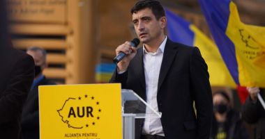 Stire din Politică-Administrație : George Simion jubilează! „Ca să enervezi deontologii sistemului, trebuie să votezi AUR”