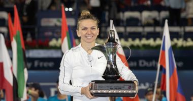 Stire din Sport : Simona Halep, campioană la Dubai. Constănțeanca a triumfat pe pământ arab