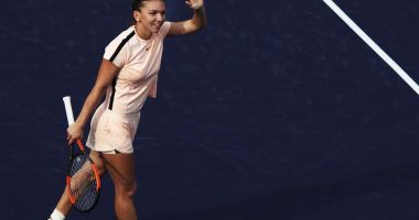 Simona Halep trece cu bine peste 