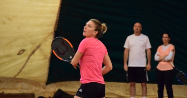 Galerie Foto / Simona Halep s-a antrenat, astăzi, la Tenis Club IDU - 3