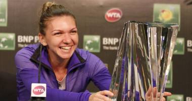 După victoria de la Indian Wells, în fruntea clasamentului "Road to Singapore". Simona Halep: "Este cel mai mare titlu din carieră și nu-l voi uita niciodată!" - 4