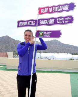 După victoria de la Indian Wells, în fruntea clasamentului "Road to Singapore". Simona Halep: "Este cel mai mare titlu din carieră și nu-l voi uita niciodată!" - 3