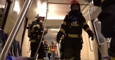 Stire din Eveniment : Simulare de cutremur la metrou cu zeci de victime captive, rănite grav sau în stare critică
