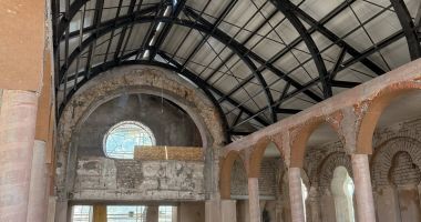 Stire din Cultură-Educație : Sinagoga Mare din Constanța, tot mai aproape de renaștere. Lucrările au depășit 60%