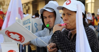 Stire din Sănătate : Sanitas pichetează, astăzi, Ministerul Sănătății