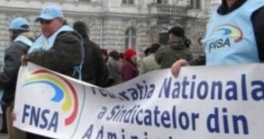 Stire din Economie : Sindicatele din administrația publică, "în război" cu guvernul