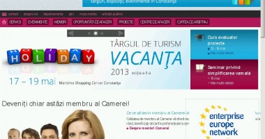 Stire din Economie : Camera de Comerț Constanța are un nou site