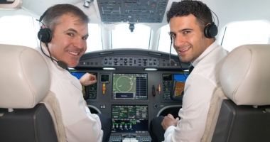 Situație într-un avion