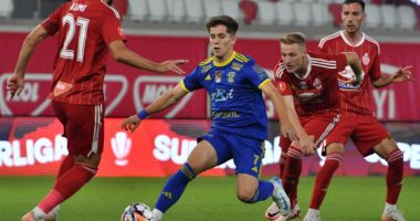 Stire din Sport : Unirea Slobozia a reuşit surpriza şi s-a impus pe terenul celor de la Sepsi Sfântu Gheorghe