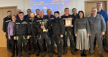 Stire din Economie : Echipa Şantierului Naval Constanţa, pe primul loc la faza naţională a Concursului SSM