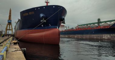 SNC a lansat la apă cel de-al treilea tanc de produse petroliere și chimice de 40.000 tdw - 3