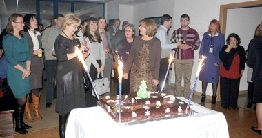 Stire din Eveniment : Grupul de firme "Histria", colindat la Șantierul Naval Constanța
