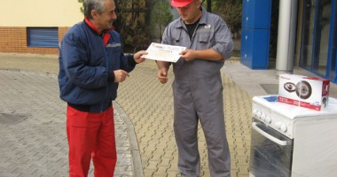 Otilia Leu a câștigat "aurul" în concursul de sănătate și securitate în muncă, din SNC - 2